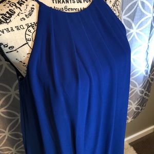 Lush Royal Blue Swing Dress